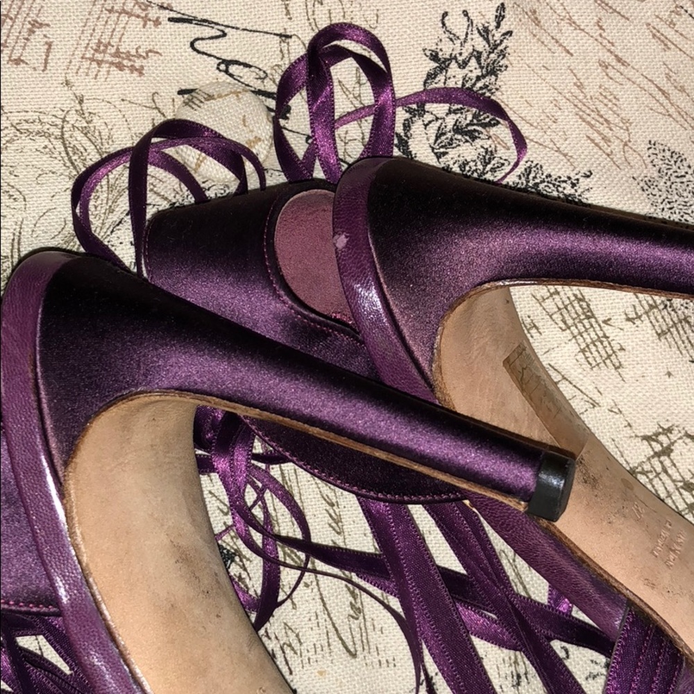 Yves Saint Laurent Satin Heels - Picture 7 of 7